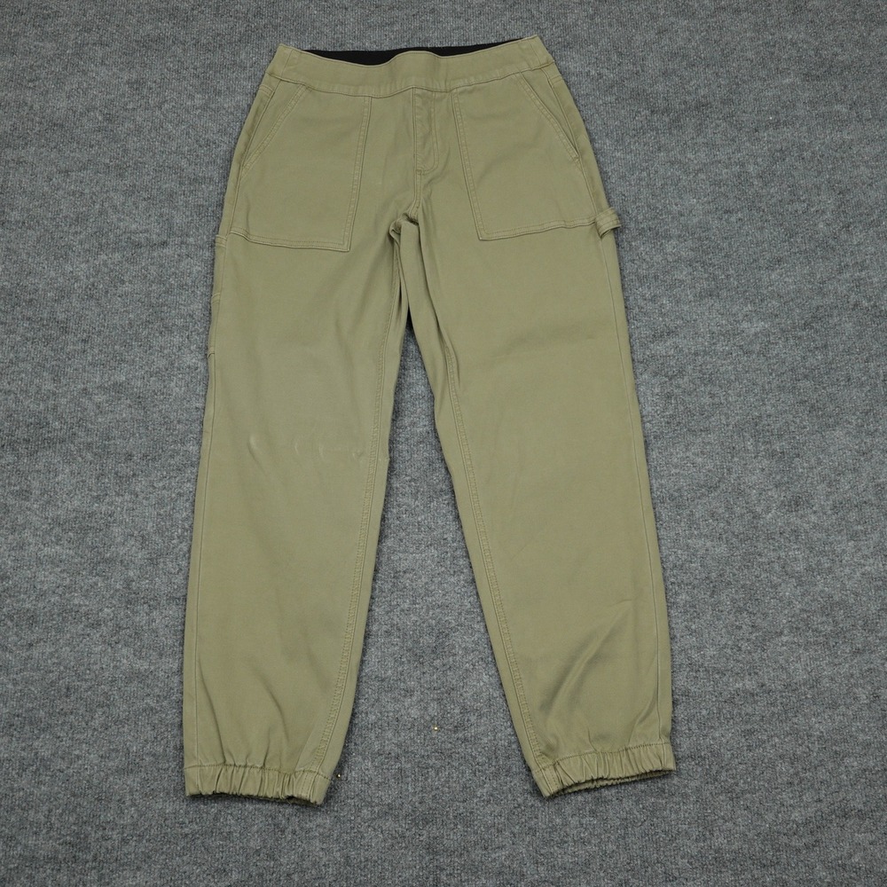 Buckle Black Jogger Mens Small Tan Khaki Carpenter Utility Pull-On Stretch Pants
